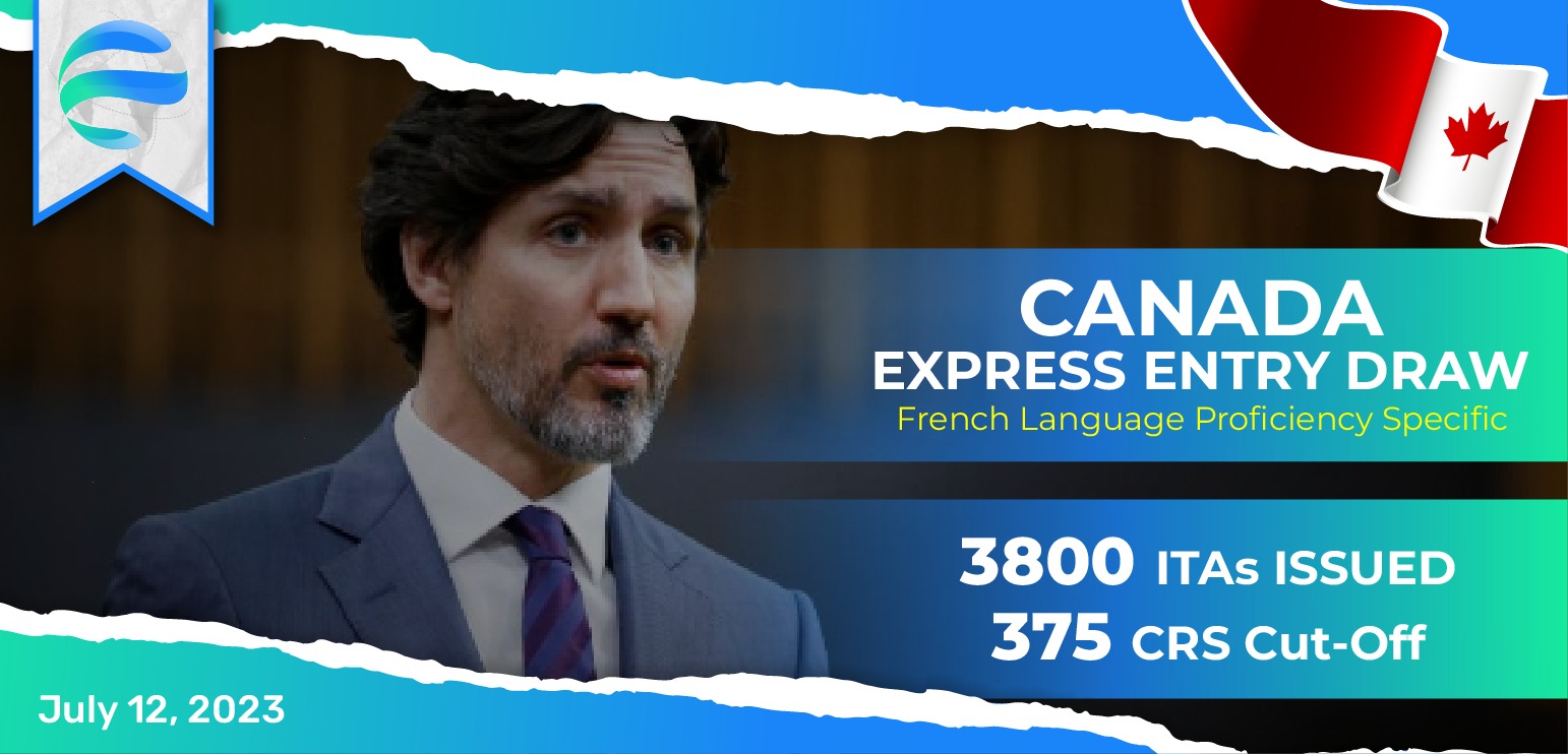 French language, French language express entry draw